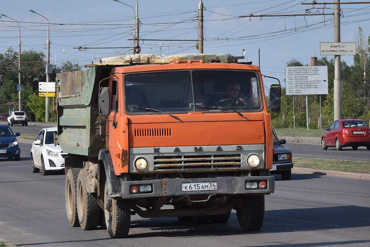 Волгоградская область, № К 615 АМ 34 — КамАЗ-5511