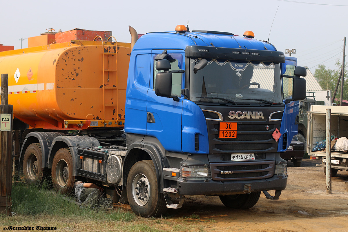 Саха (Якутия), № В 136 КК 14 — Scania ('2009) R560