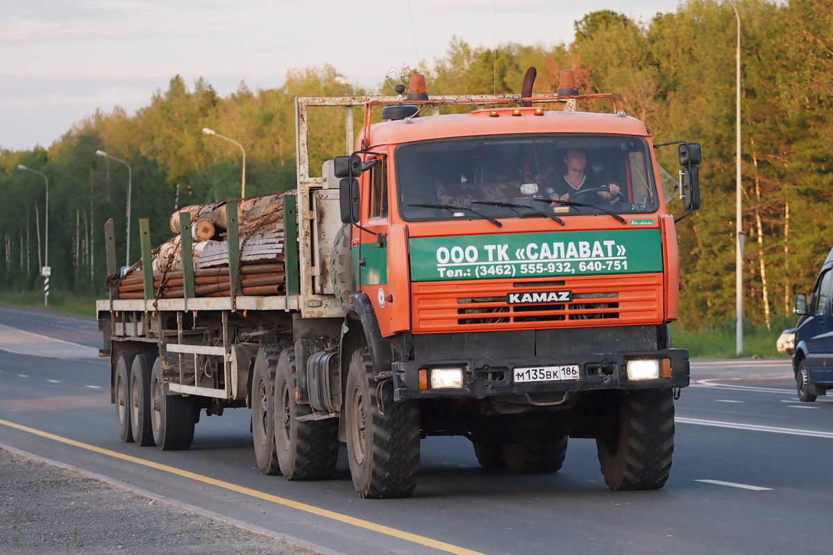 Ханты-Мансийский автоном.округ, № М 135 ВК 186 — КамАЗ-44108-13 [44108N]