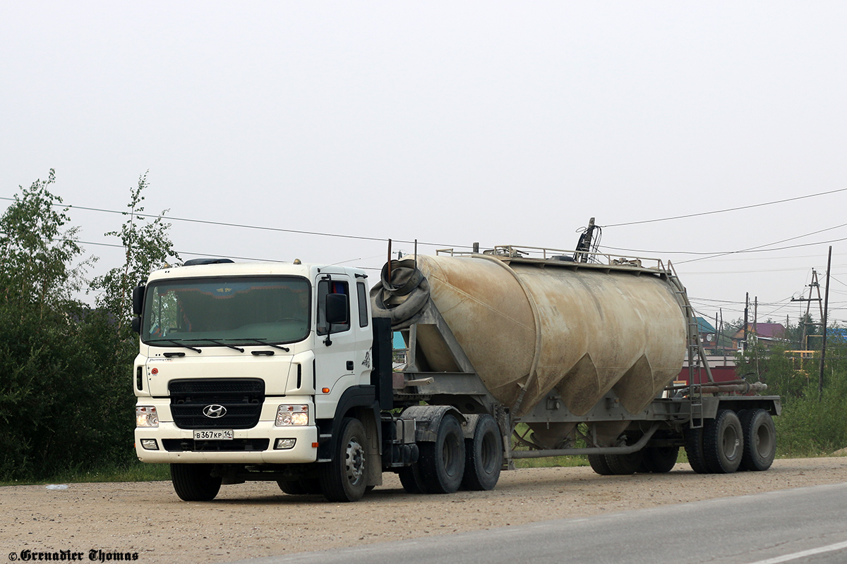 Саха (Якутия), № В 367 КР 14 — Hyundai Power Truck HD700