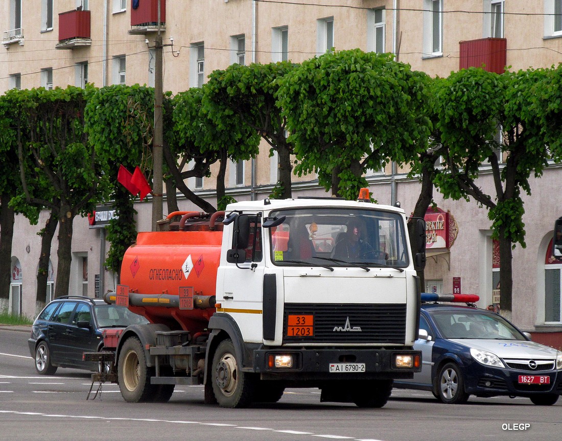 Витебская область, № АІ 6790-2 — МАЗ-4570 (общая модель)