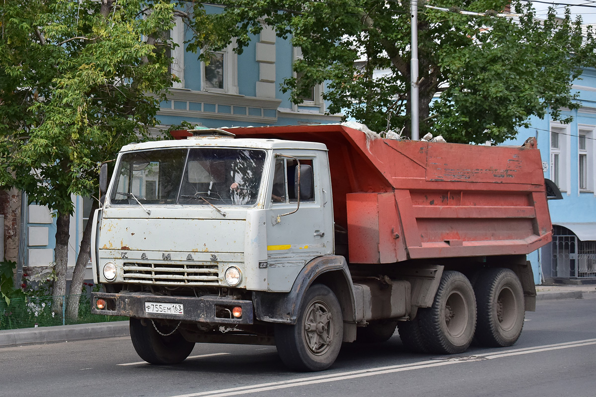 Самарская область, № Р 755 ЕМ 163 — КамАЗ-55111 [551110]