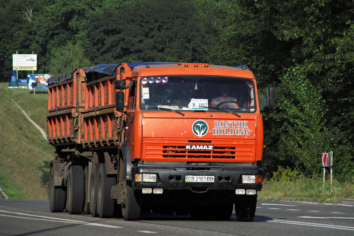 Черниговская область, № СВ 2101 ВВ — КамАЗ-53215-15 [53215R]