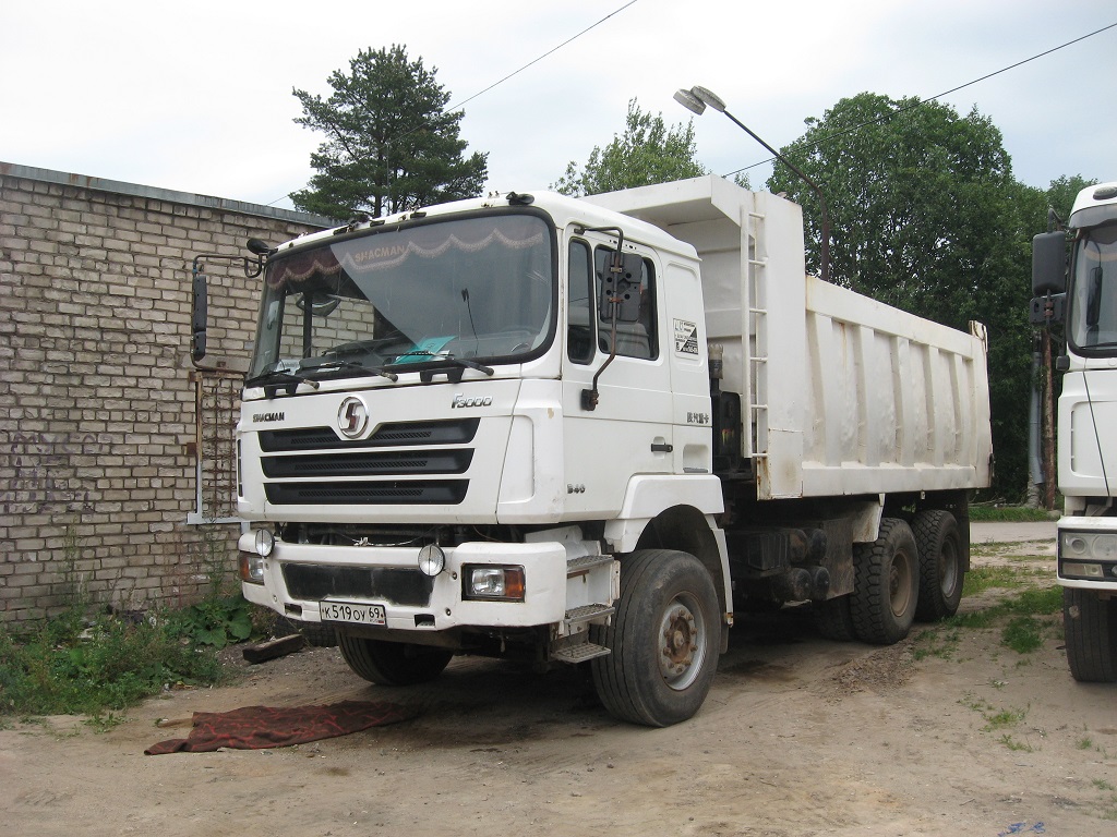 Тверская область, № К 519 ОУ 69 — Shaanxi Shacman F3000 SX325x