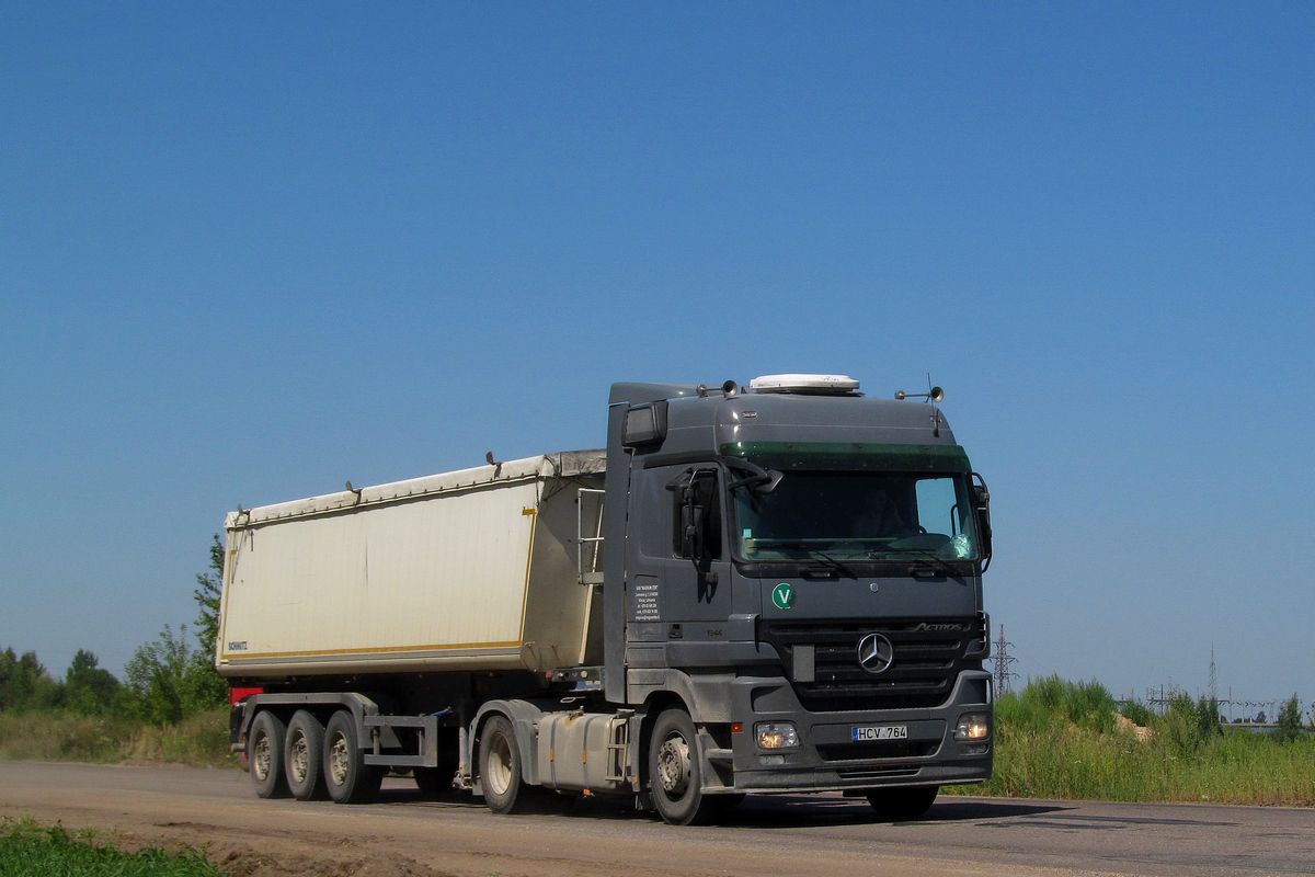 Литва, № HCV 764 — Mercedes-Benz Actros ('2003) 1844