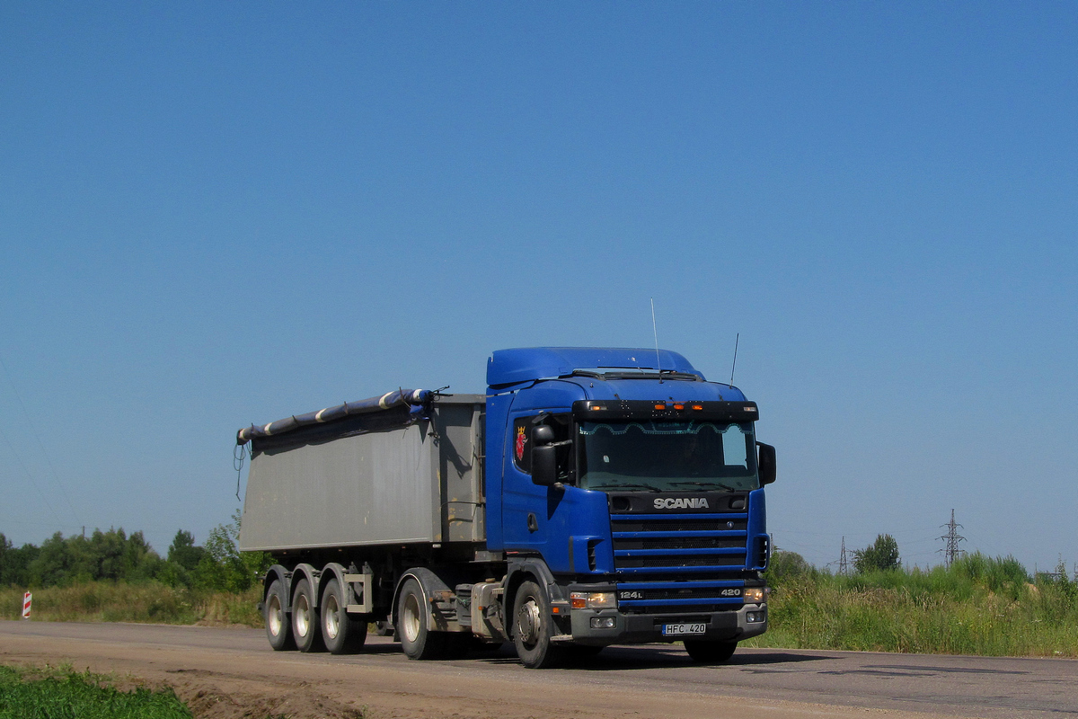 Литва, № HFC 420 — Scania ('1996) R124L