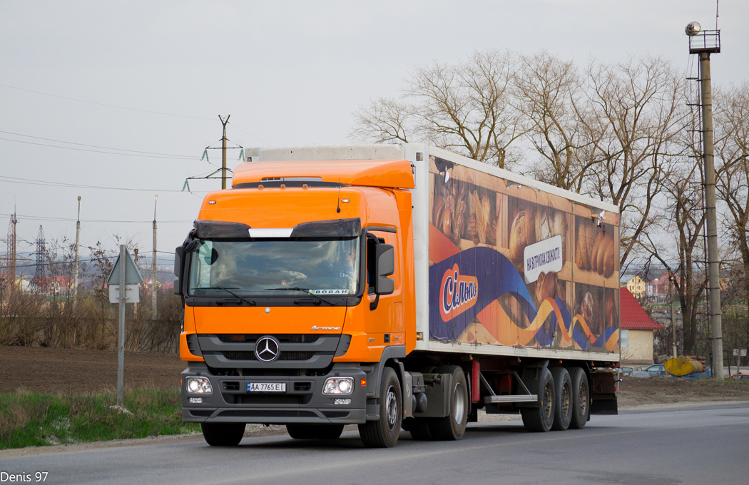 Киевская область, № АА 7765 ЕІ — Mercedes-Benz Actros ('2009) 1841