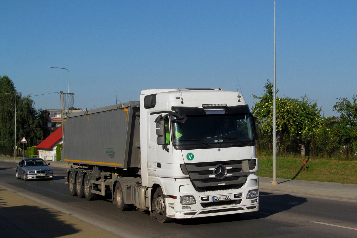 Литва, № JUC 456 — Mercedes-Benz Actros ('2009) 1846