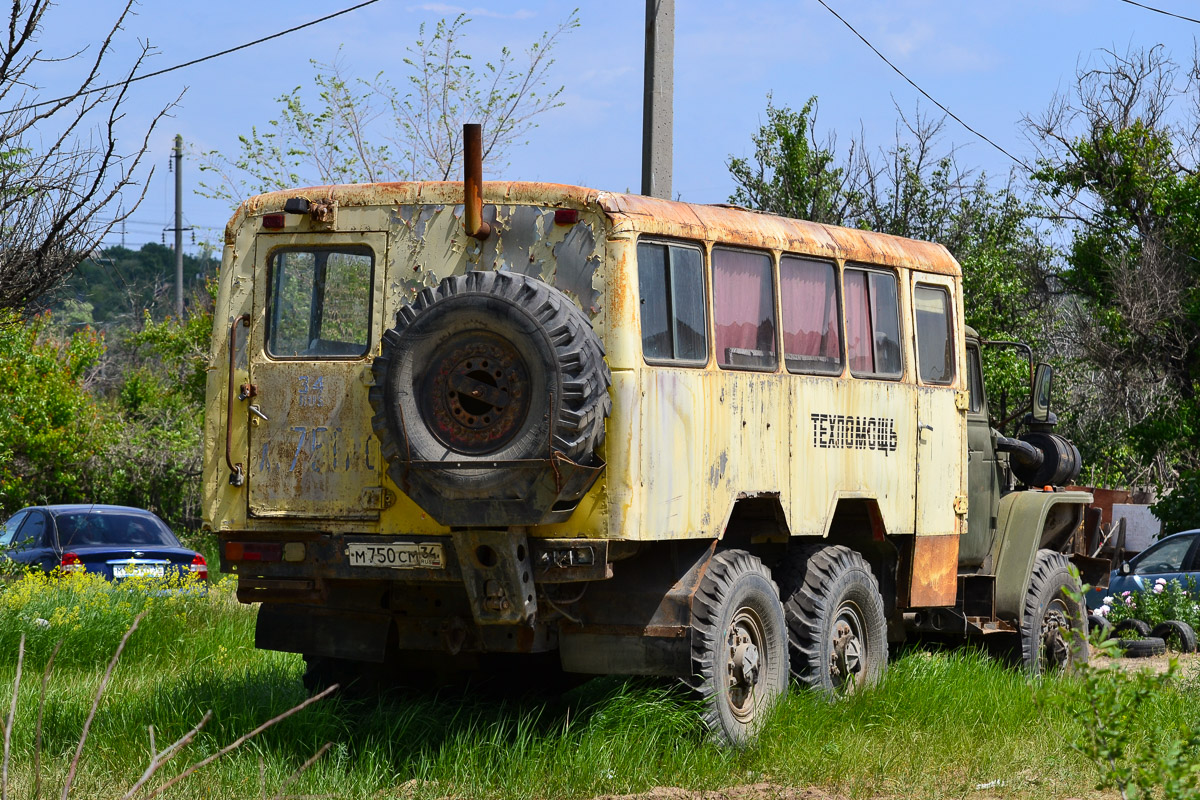 Волгоградская область, № М 750 СМ 34 — Урал-4320 (общая модель)