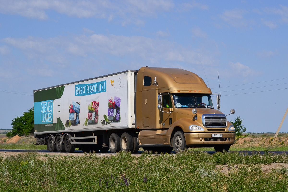 Волгоградская область, № А 785 ТК 34 — Freightliner Columbia