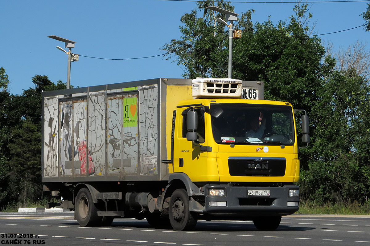 Москва, № А 619 ОВ 197 — MAN TGM 15.240