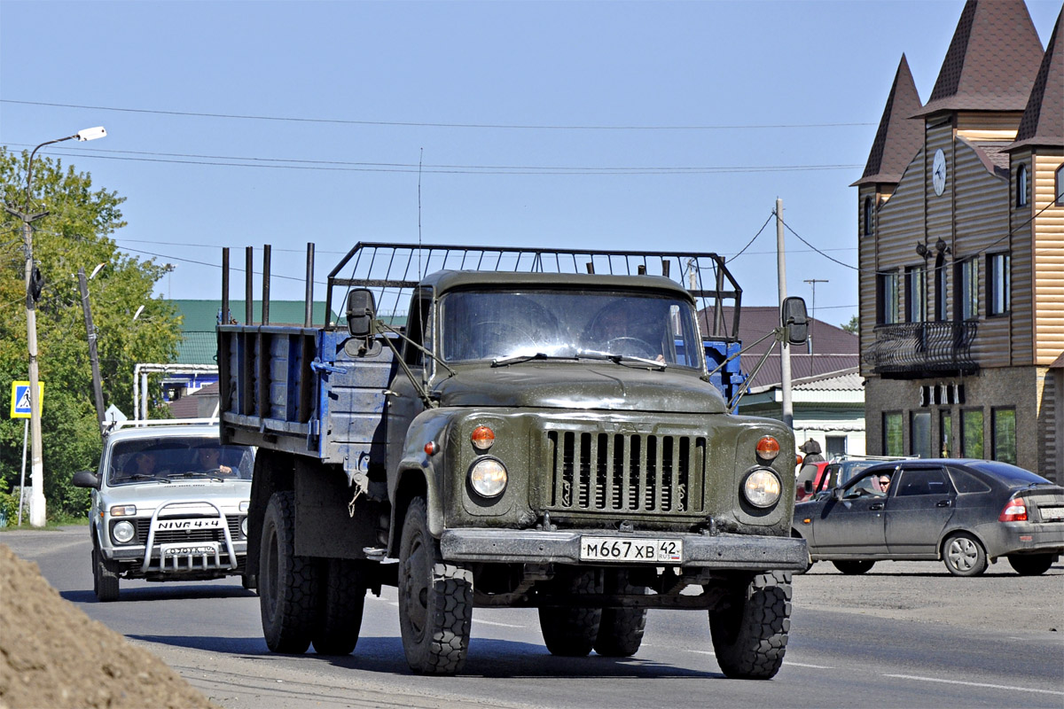 Кемеровская область, № М 667 ХВ 42 — ГАЗ-53-14, ГАЗ-53-14-01