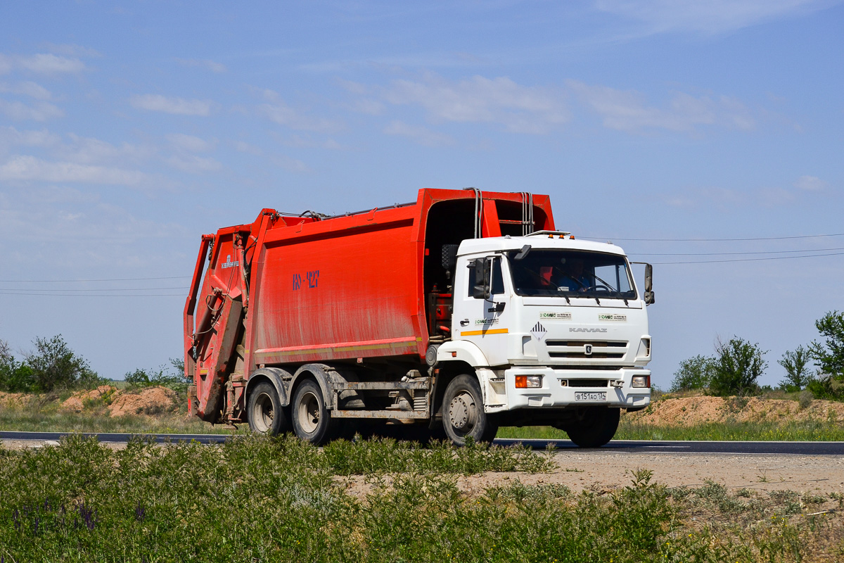 Волгоградская область, № В 151 АО 134 — КамАЗ-65115-A4