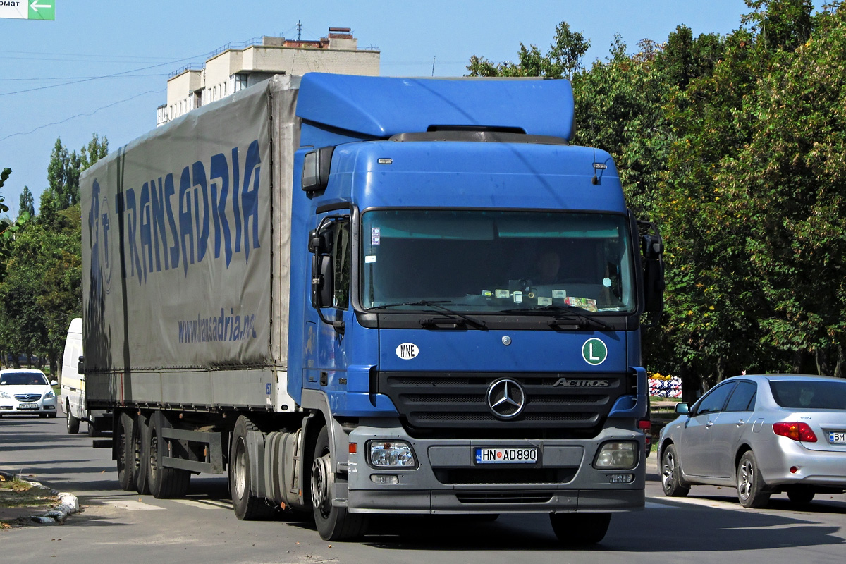 Черногория, № HN AD890 — Mercedes-Benz Actros ('2003) 1846