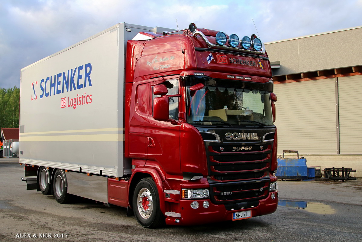 Финляндия, № SNU-711 — Scania ('2013) R580