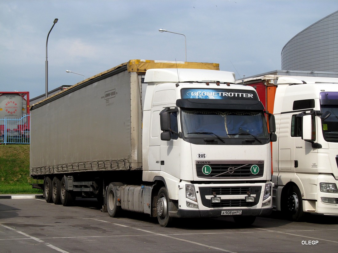 Смоленская область, № А 908 ВМ 67 — Volvo ('2008) FH.460