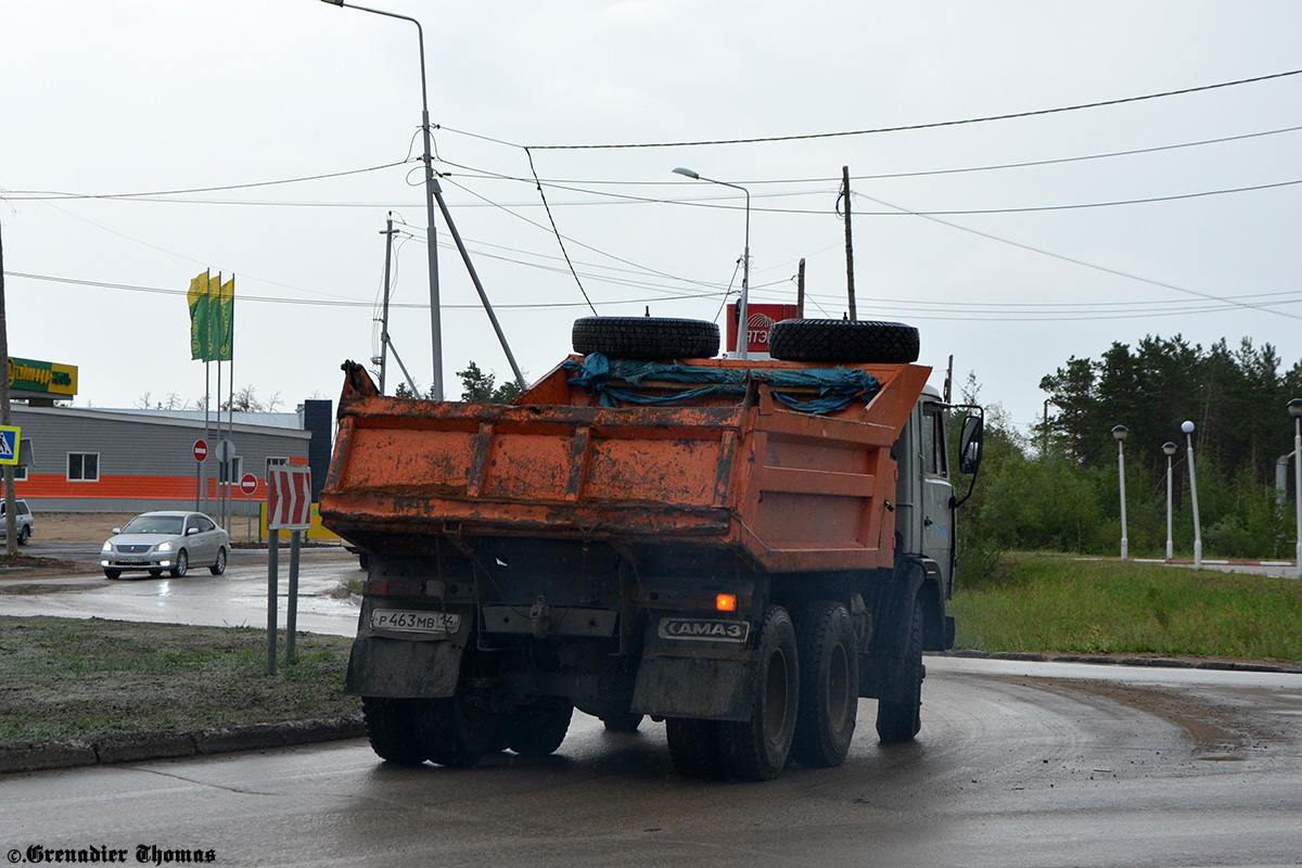 Саха (Якутия), № Р 463 МВ 14 — КамАЗ-55111 (общая модель)