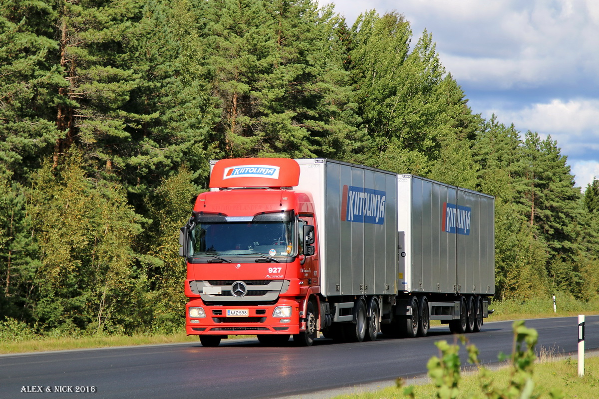 Финляндия, № 927 — Mercedes-Benz Actros ('2009)