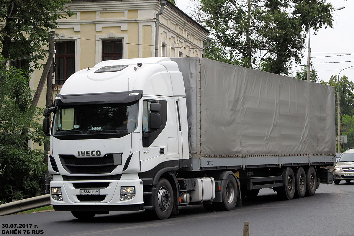 Брянская область, № М 666 РМ 32 — IVECO Stralis ('2012) 460