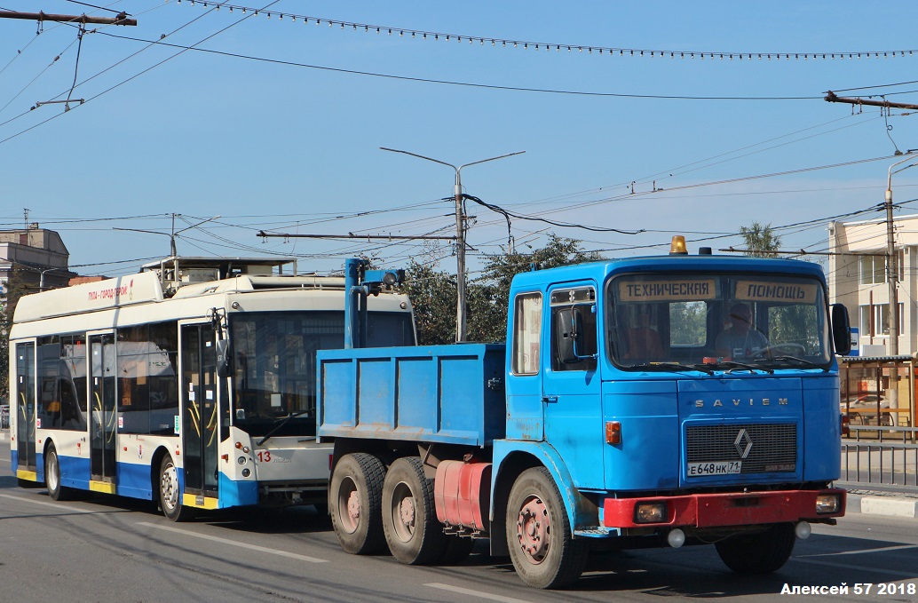 Тульская область, № Е 648 НК 71 — SAVIEM (общая модель)