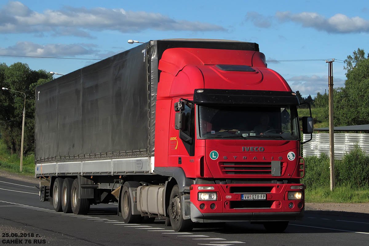 Сербия, № VA 078-FP — IVECO Stralis ('2002) 430