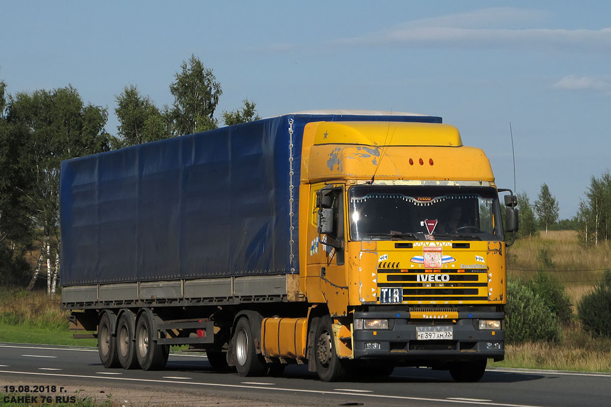 Брянская область, № Е 397 АМ 32 — IVECO EuroStar