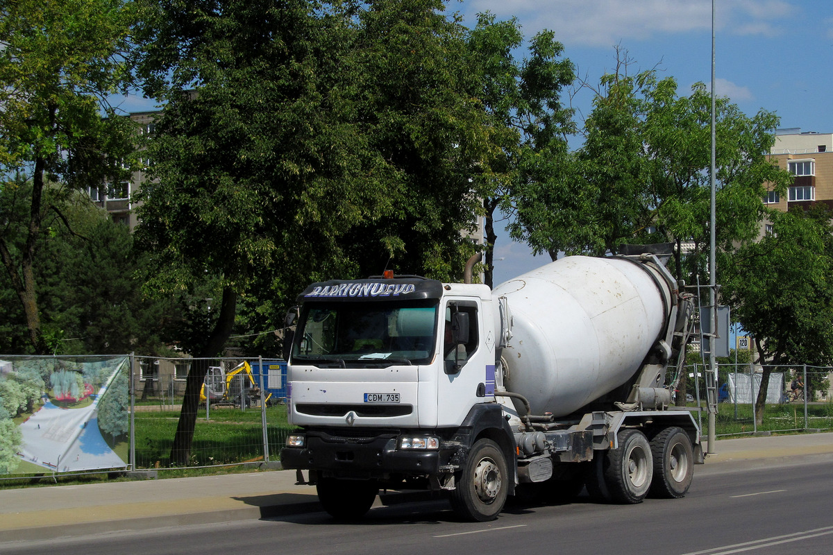 Литва, № CDM 735 — Renault Kerax