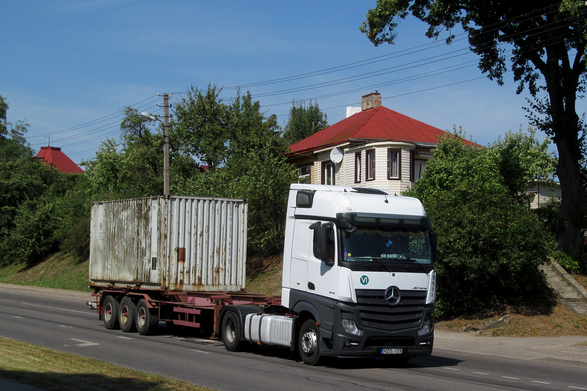 Литва, № HZO 129 — Mercedes-Benz Actros ('2011) 1845