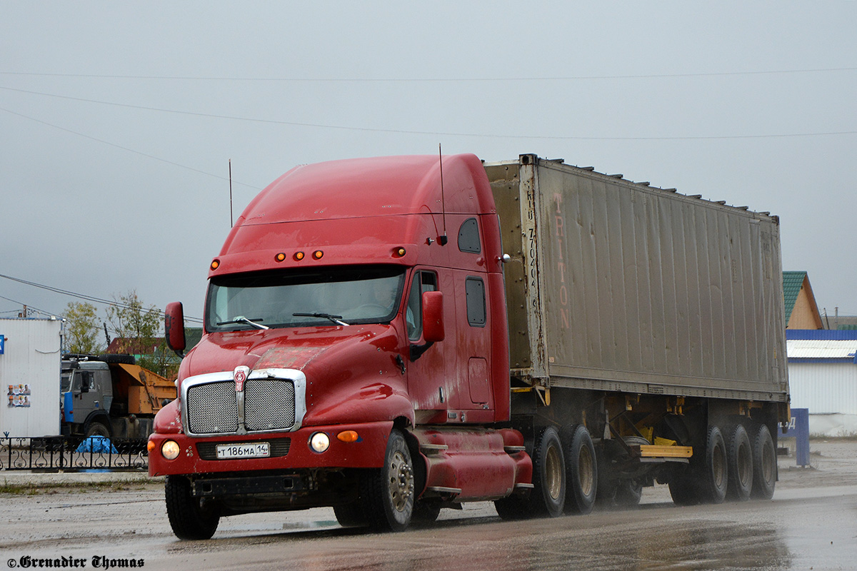 Саха (Якутия), № Т 186 МА 14 — Kenworth T2000