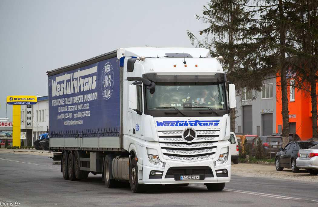 Львовская область, № ВС 0332 ЕХ — Mercedes-Benz Actros ('2011) 1848