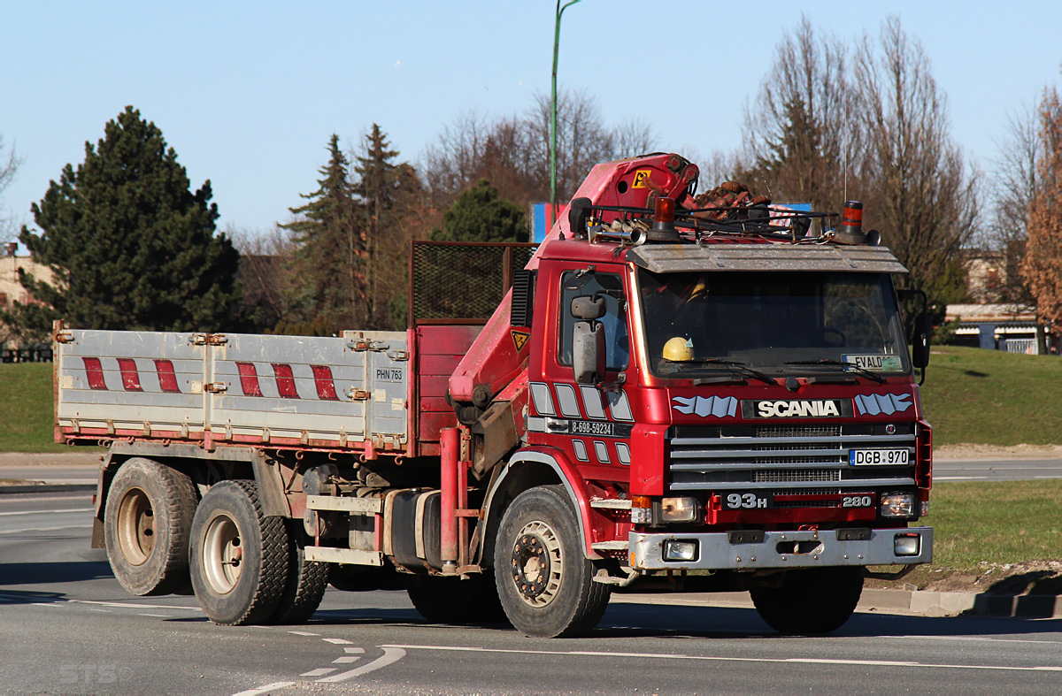 Литва, № DGB 970 — Scania (II) P93H