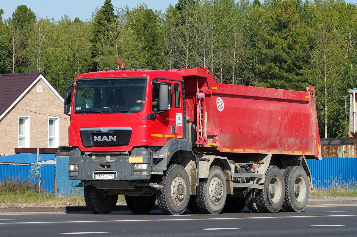 Санкт-Петербург, № У 702 НЕ 178 — MAN TGS ('2007) 41.480