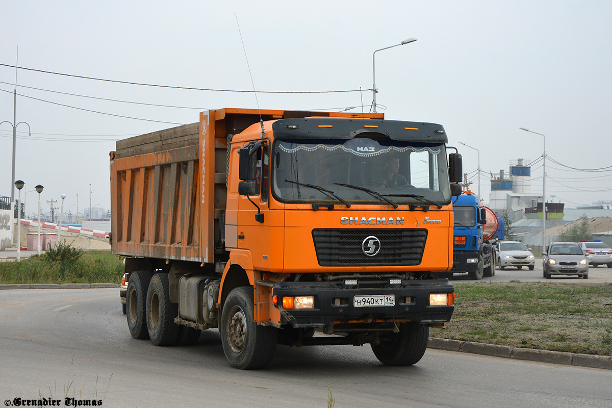 Саха (Якутия), № Н 940 КТ 14 — Shaanxi Shacman F2000 SX325x