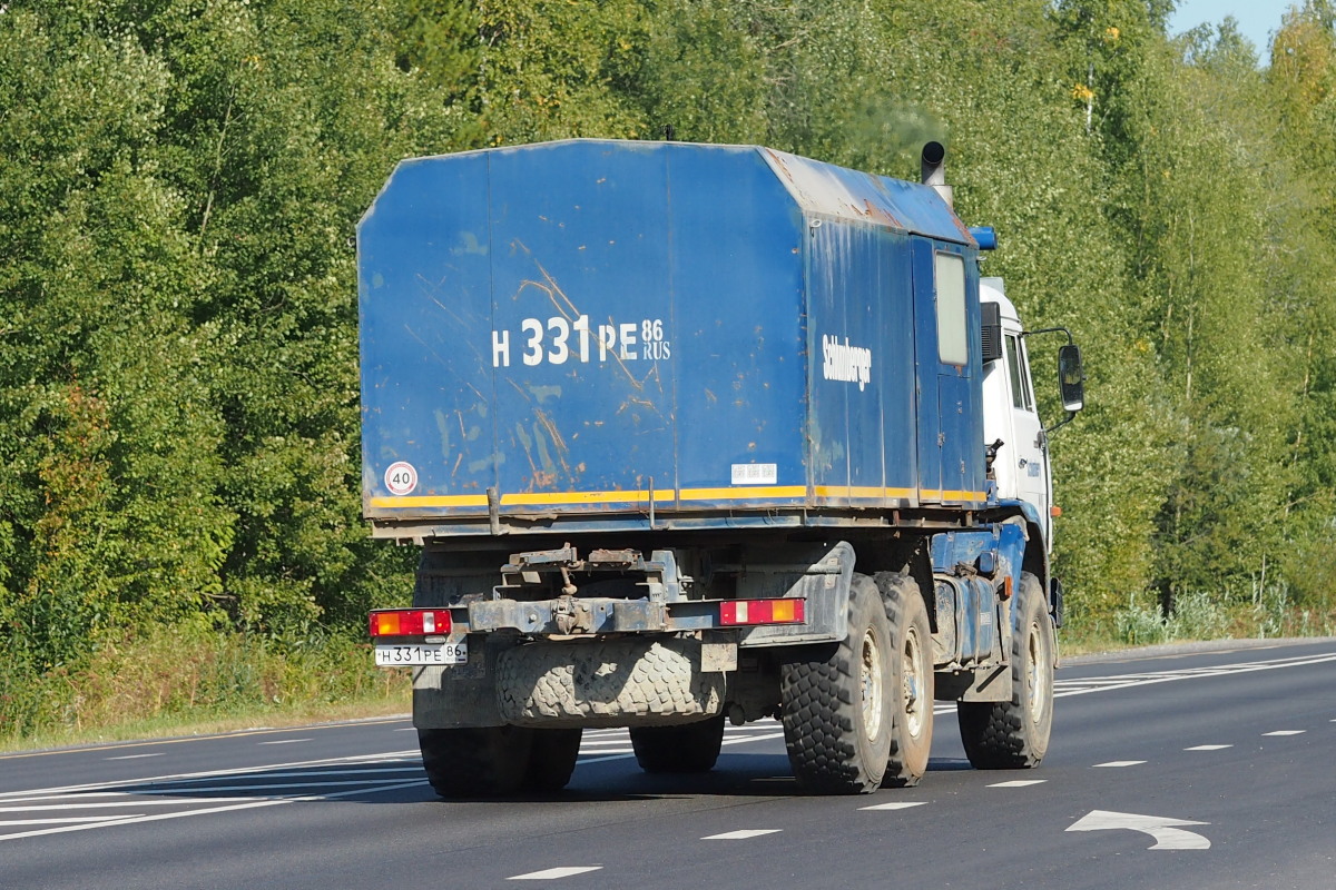 Ханты-Мансийский автоном.округ, № Н 331 РЕ 86 — КамАЗ-43118-15 [43118R]