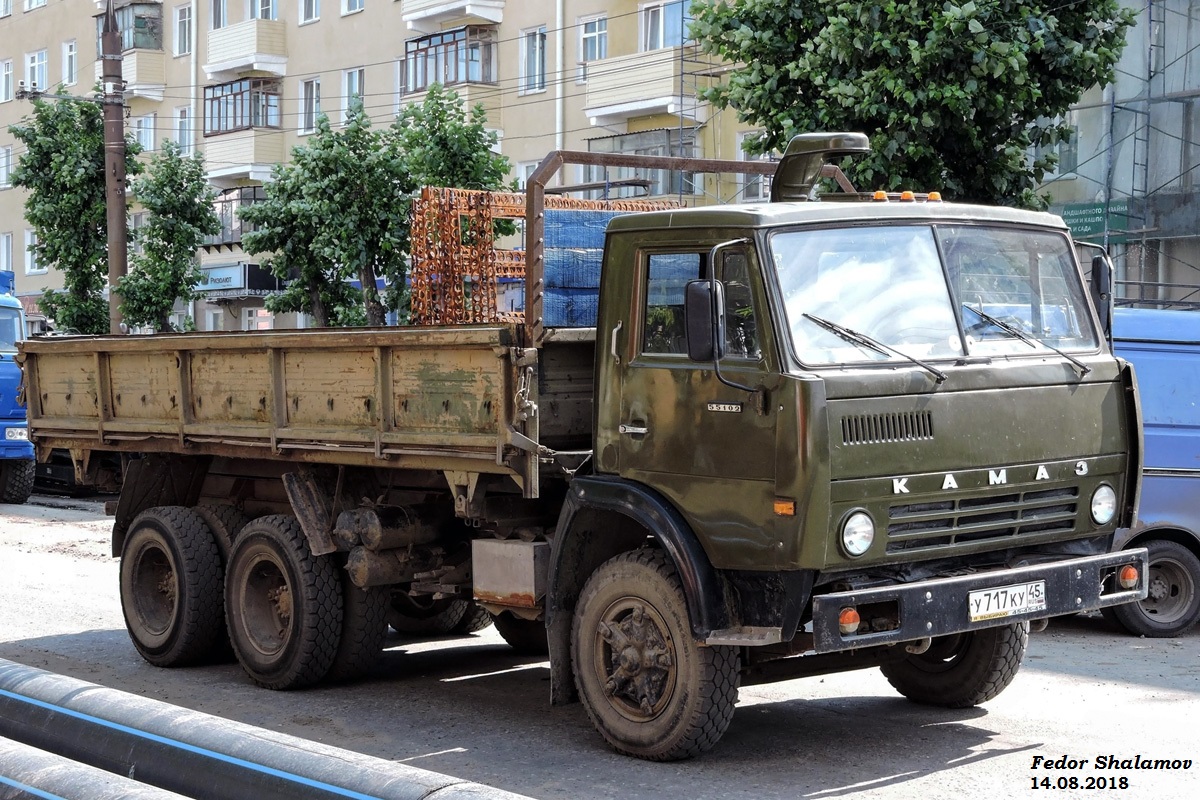 Курганская область, № У 717 КУ 45 — КамАЗ-5320