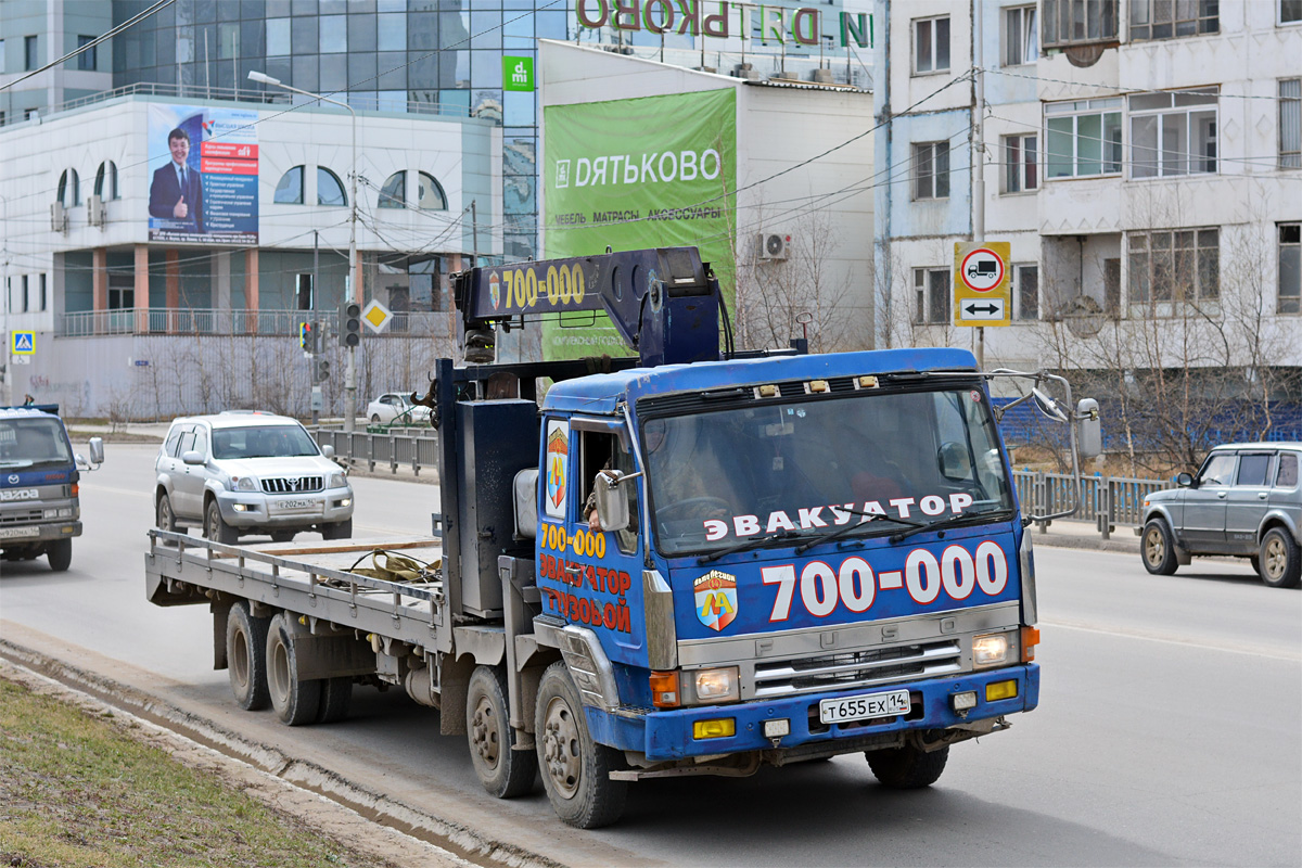 Саха (Якутия), № Т 655 ЕХ 14 — Mitsubishi Fuso The Great