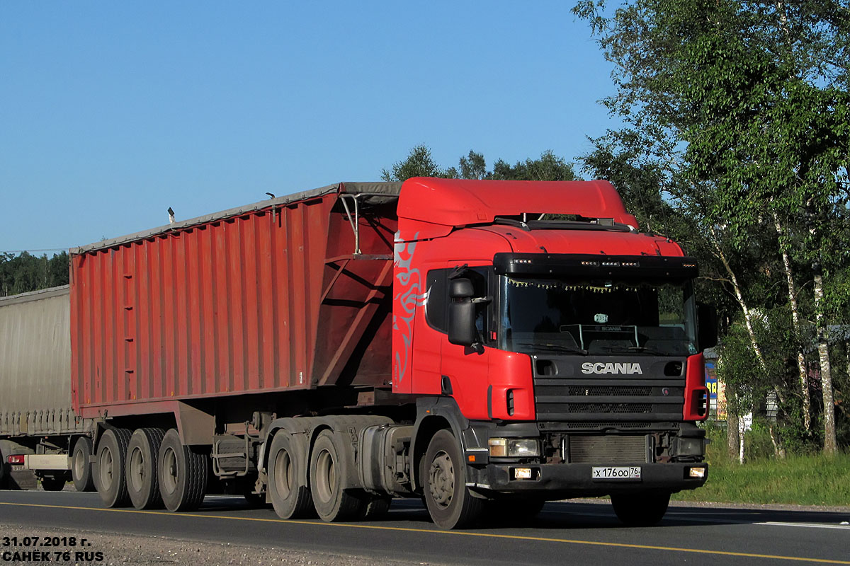 Ярославская область, № Х 176 ОО 76 — Scania ('1996) P114G