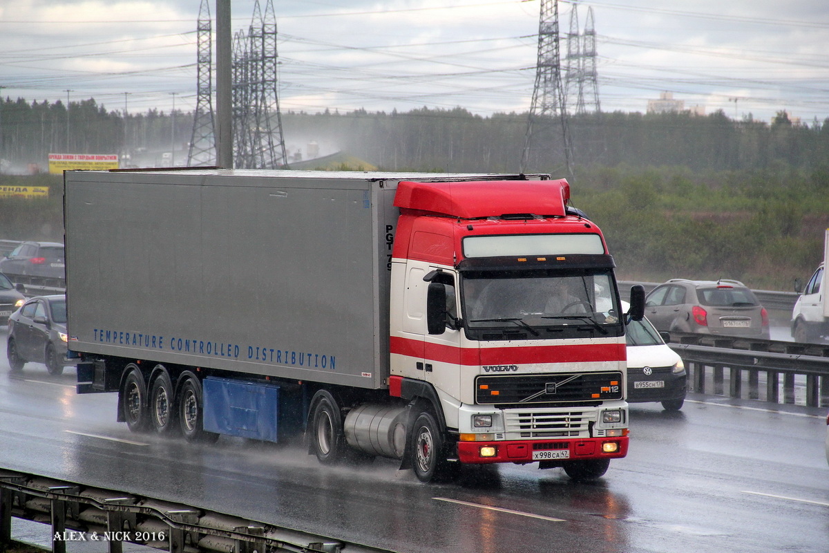 Ленинградская область, № Х 998 СА 47 — Volvo ('1993) FH12.380