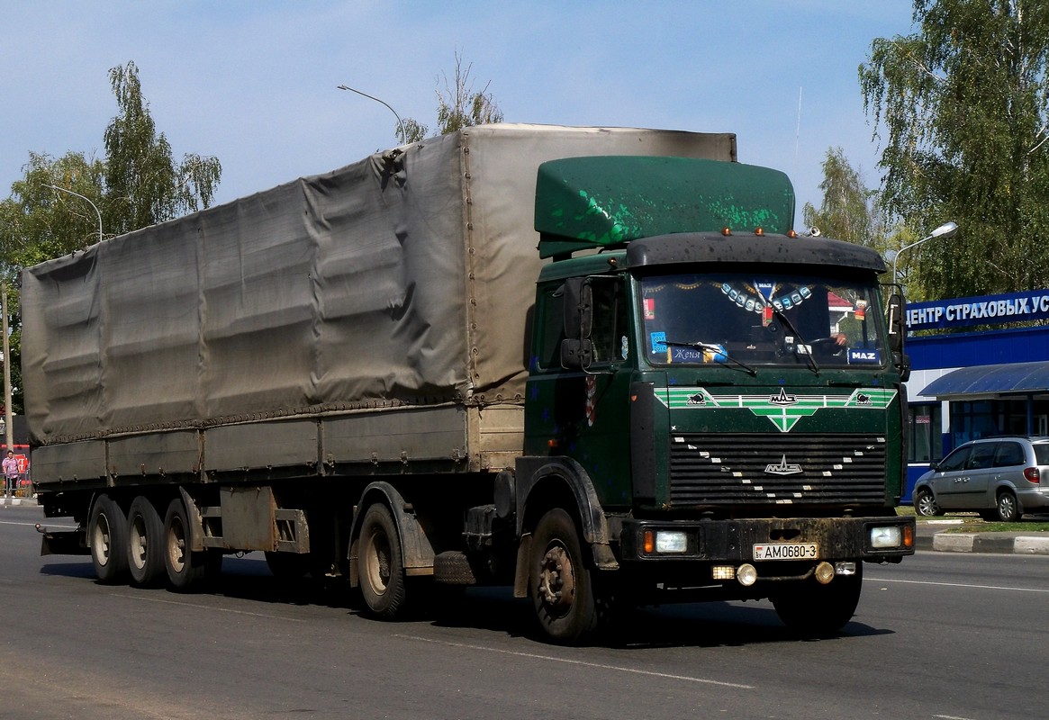 Гомельская область, № АМ 0680-3 — МАЗ-5432 (общая модель)