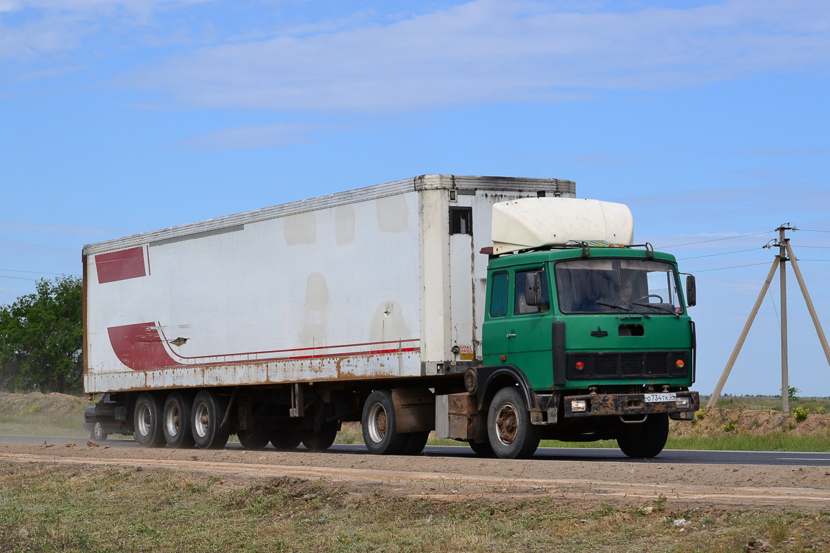 Волгоградская область, № О 734 ТК 34 — МАЗ-54322