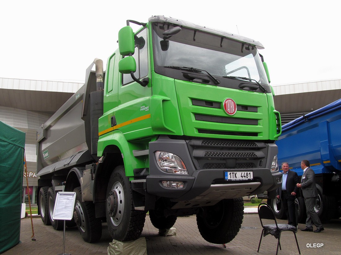 Чехия, № 1TK 4481 — Tatra 158 Phoenix; Минск — Выставка "Будпрагрэс-2018"