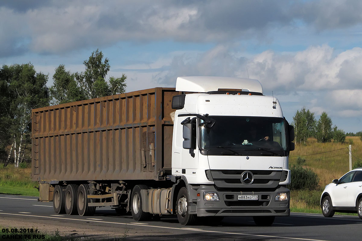 Москва, № Н 883 КО 777 — Mercedes-Benz Actros ('2009) 1841