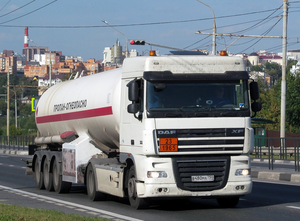 Московская область, № В 480 МА 750 — DAF XF105 FT