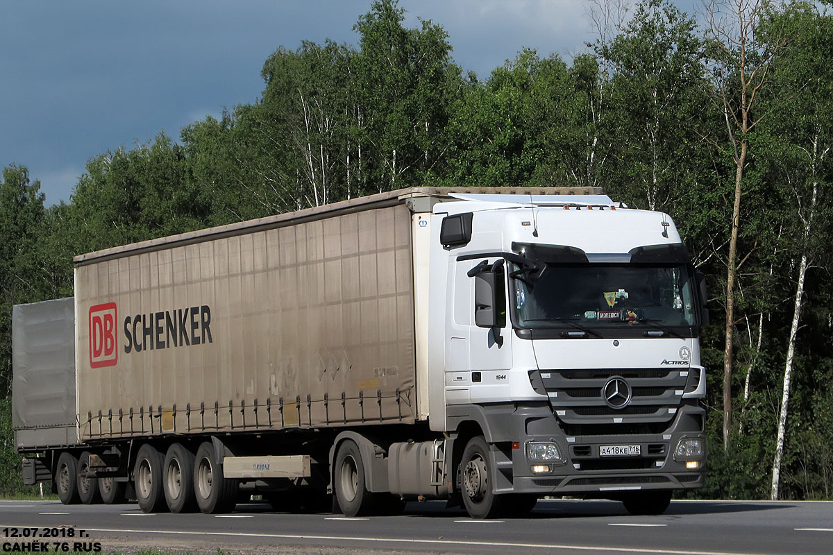 Татарстан, № А 418 КЕ 716 — Mercedes-Benz Actros ('2009) 1844