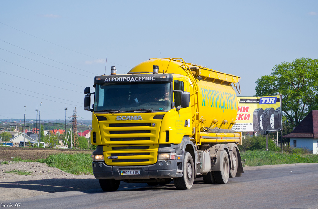 Тернопольская область, № ВО 1376 ВС — Scania ('2004) R420