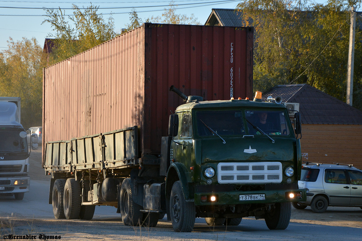 Саха (Якутия), № Т 378 ВК 14 — МАЗ-504В