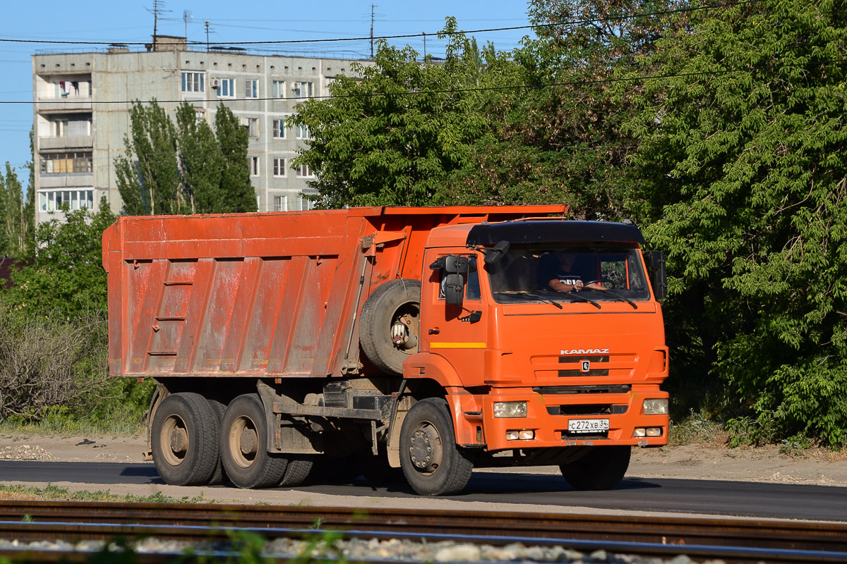 Волгоградская область, № С 272 ХВ 34 — КамАЗ-6520-63