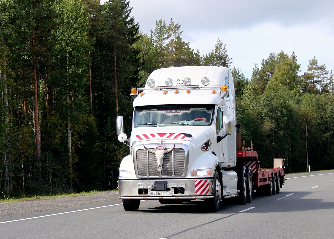 Санкт-Петербург, № В 666 СЕ 178 — Peterbilt 387