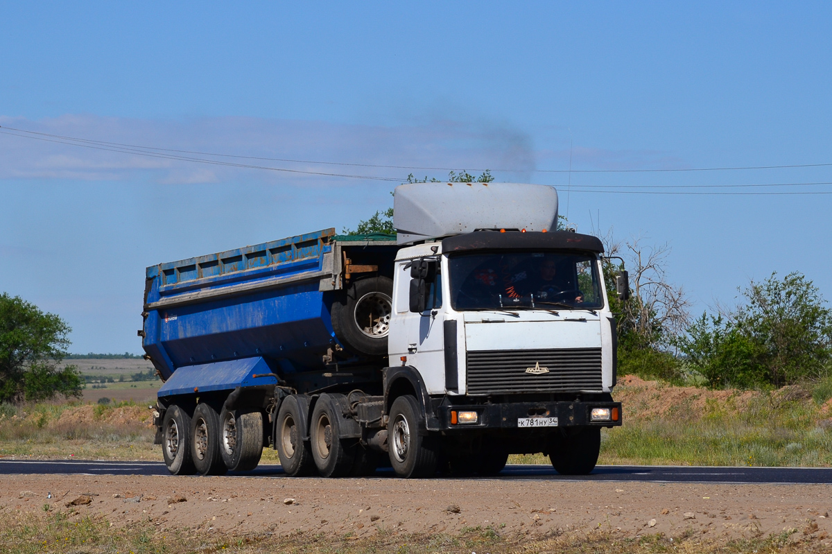 Волгоградская область, № К 781 НУ 34 — МАЗ-64229