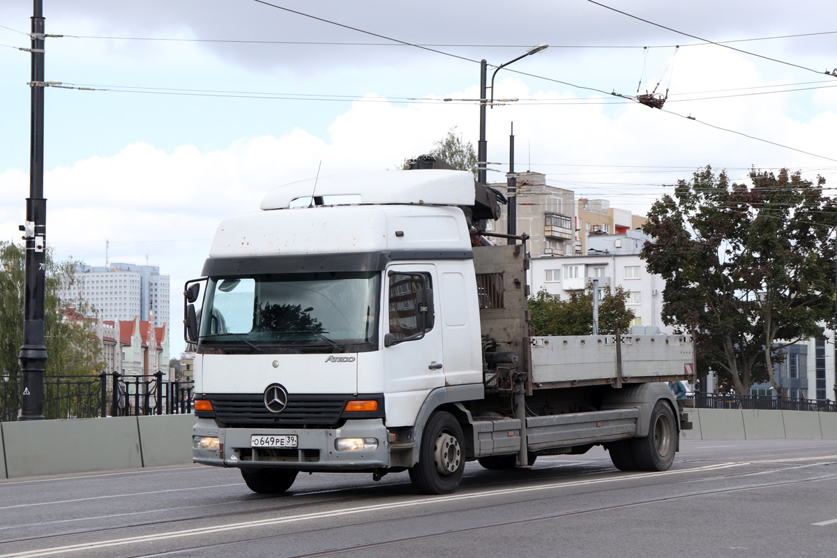 Калининградская область, № О 649 РЕ 39 — Mercedes-Benz Atego 1323